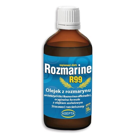 

Asepta Rosemarine R99 100мл - Масло розмарина + масло шалфея