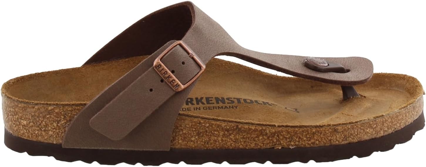 Сандалии-вьетнамки Birkenstock Gizeh унисекс для взрослых, коричневый — фото 2