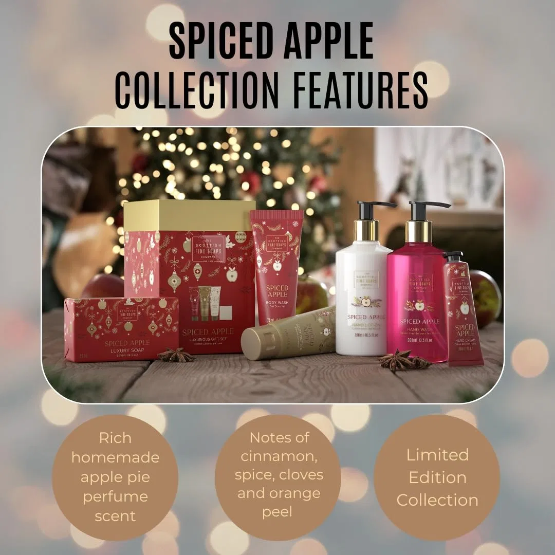 Лосьон для рук The Scottish Fine Soaps Company Spiced Apple 300 мл Scottish Fine Soaps — фото 2