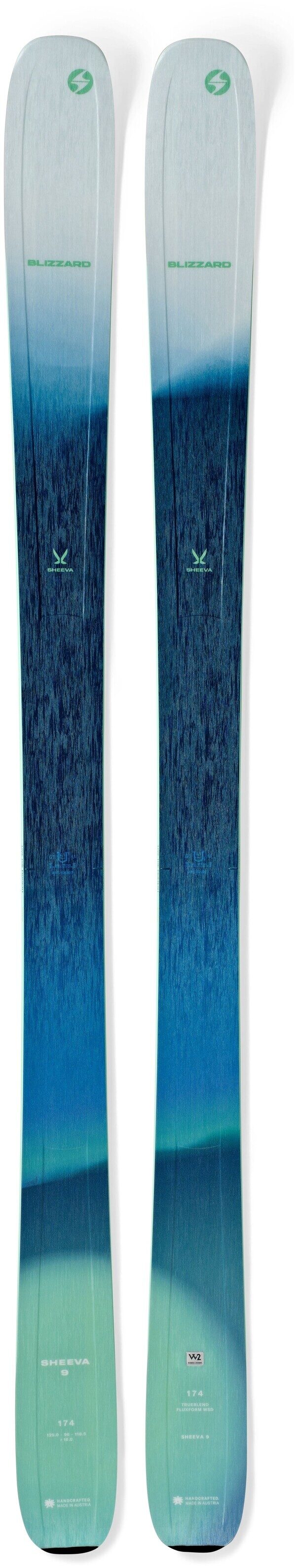 

Новые женские лыжи Blizzard Sheeva 9 2025 года, длина 174 см