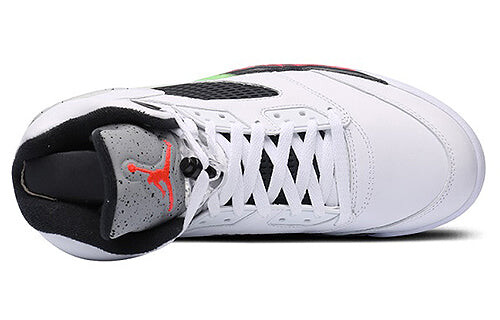 Кроссовки 5 ретро Air Jordan, белый — фото 3
