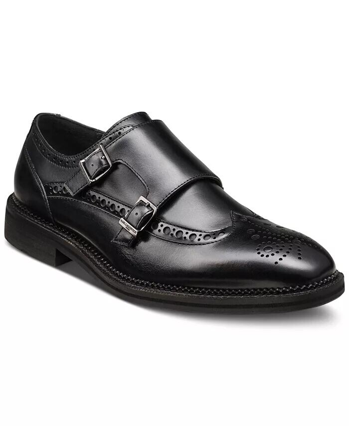 

Мужские туфли Monk Strap Wingtip с двойной пряжкой KARL LAGERFELD PARIS, черный