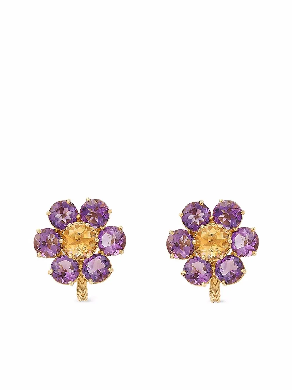 

Серьги Spring из желтого золота DOLCE & GABBANA, золотой