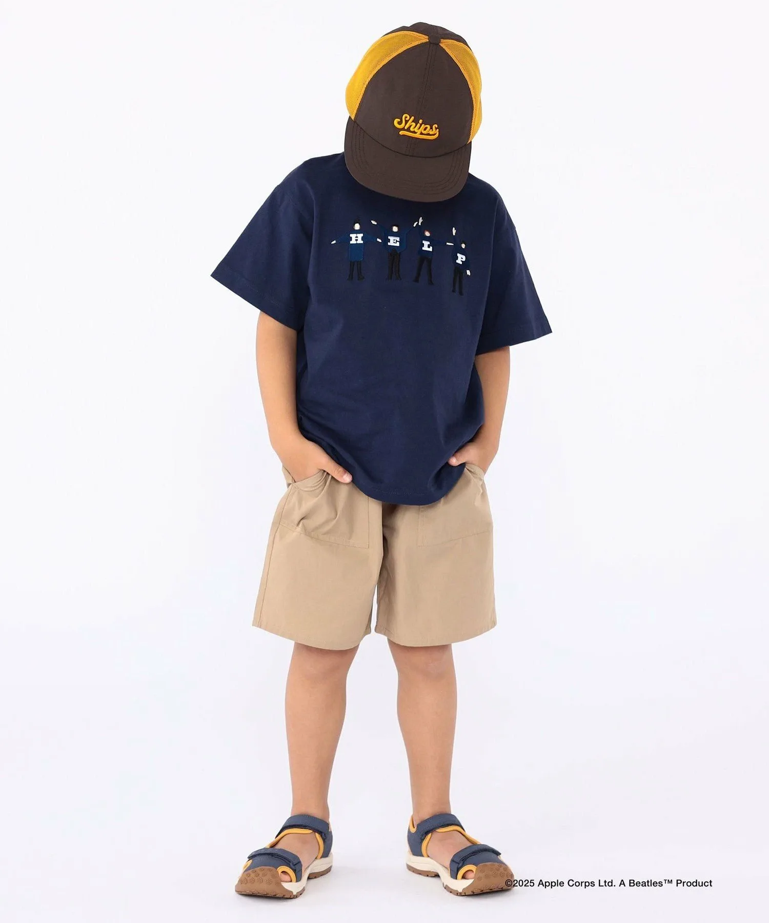 Детские шорты SHIPS: 100–130 см / Повседневные шорты SHIPS KIDS, Beige — фото 4