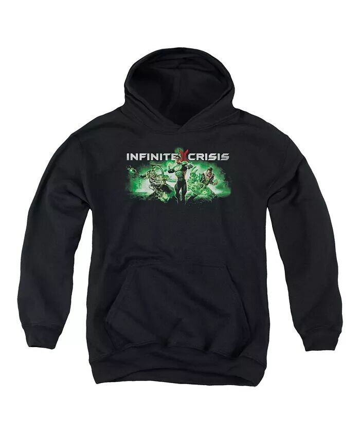 

Толстовка с капюшоном Ic Green для мальчиков и девочек Infinite Crisis, черный
