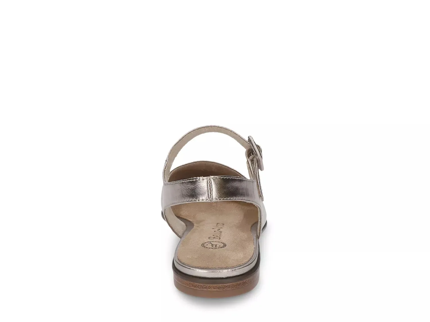 Туфли Bella Vita Andie Mary Jane Flat, кожа цвета шампанского, серебристого цвета — фото 4