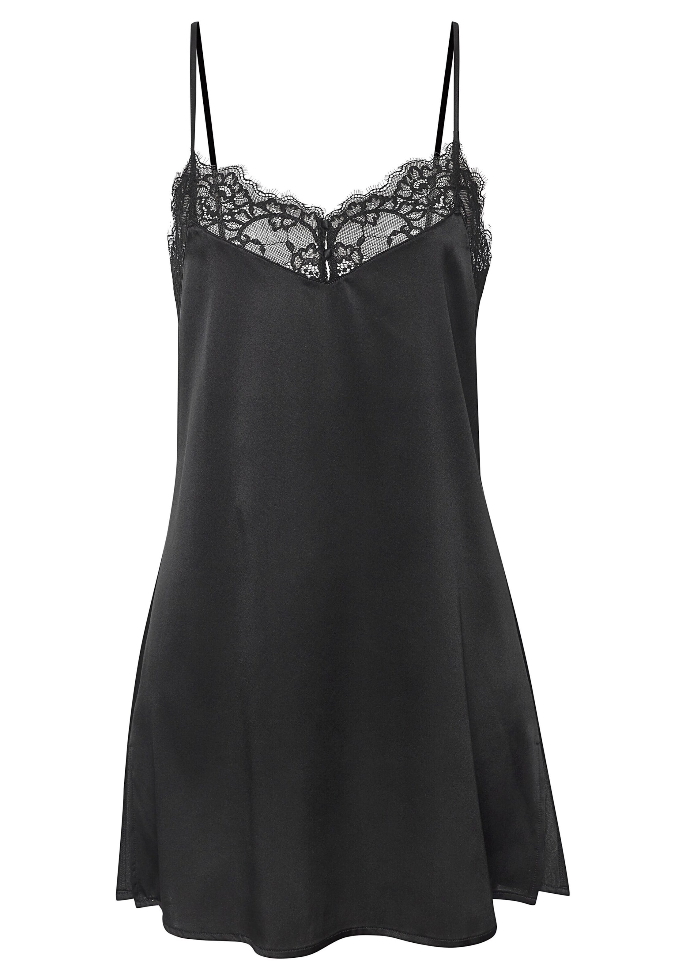 

LASCANA Пеньюар в черном цвете
