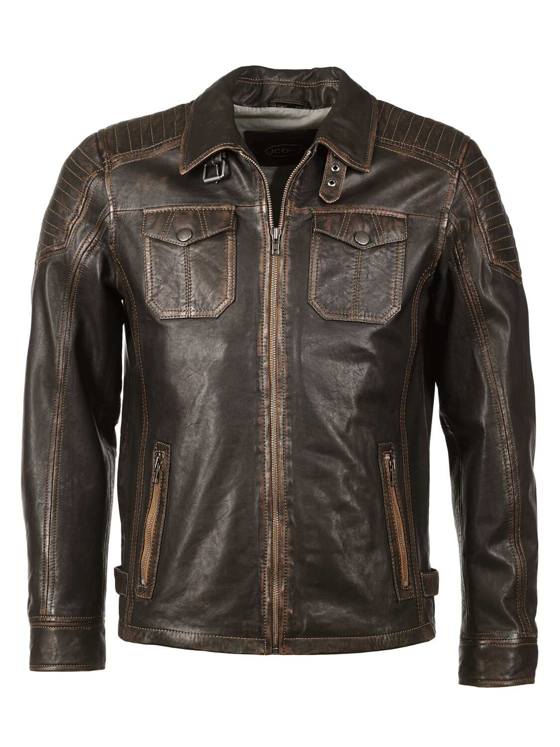 

JCC Куртка для межсезонья в темно-коричневом, черном цвете