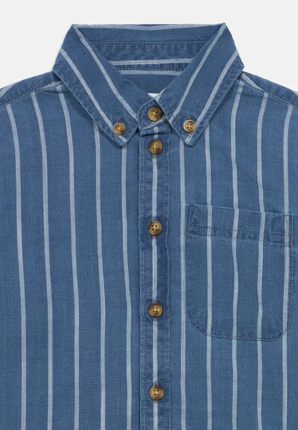 Футболка kash в полоску, детская футболка унисекс Les Deux, Denim Blue — фото 3