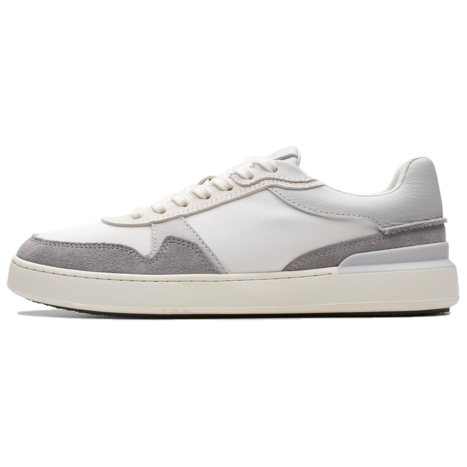 

Кроссовки clarks Skateboarding Shoes Men Low-top White/Gray, белый/серый