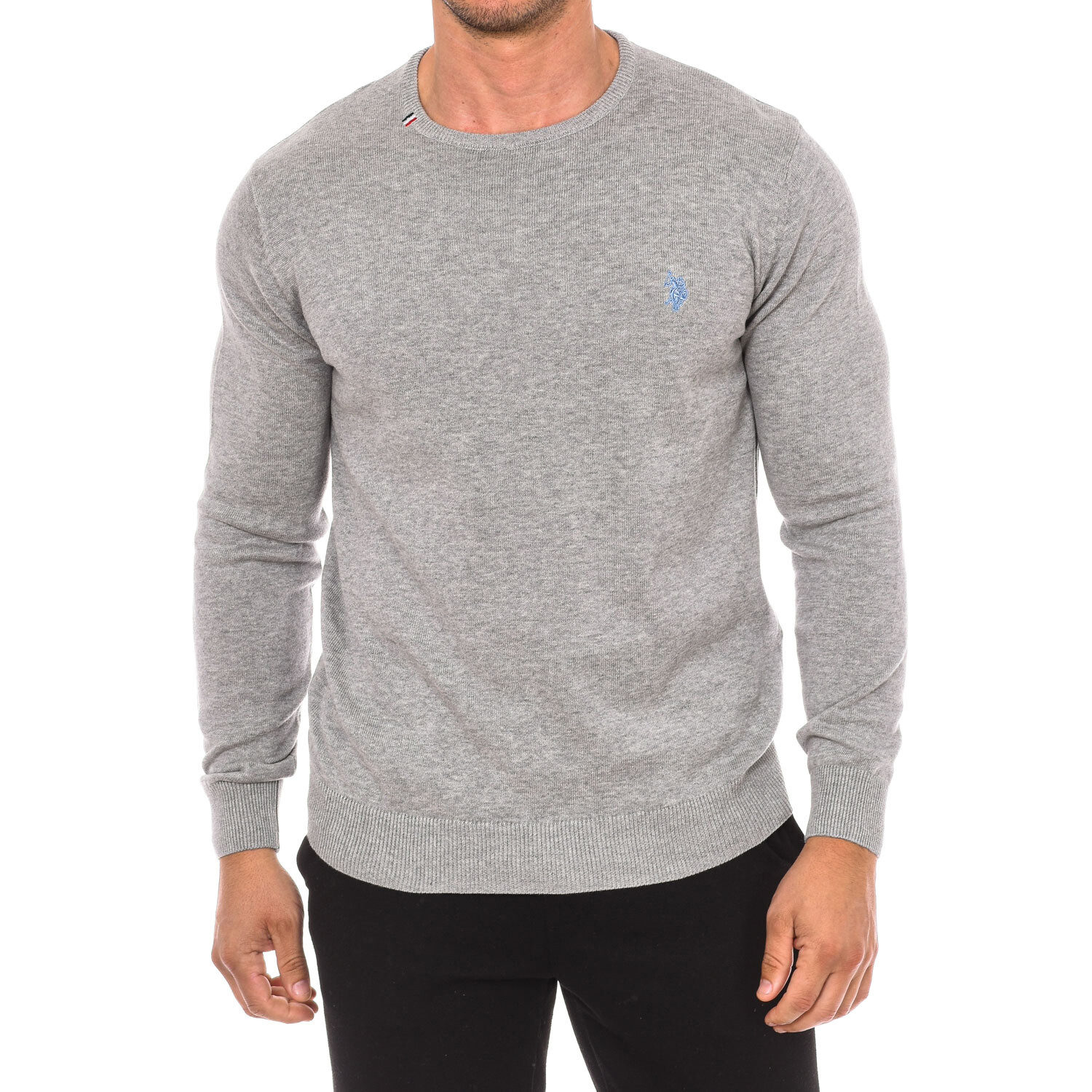 

Свитер с длинным рукавом 67923 U.S. Polo Assn, серый
