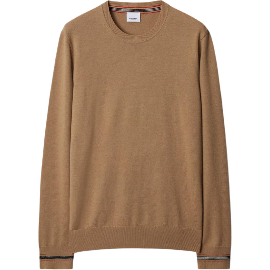 

Свитер мужские верблюжьего цвета Burberry, Camel