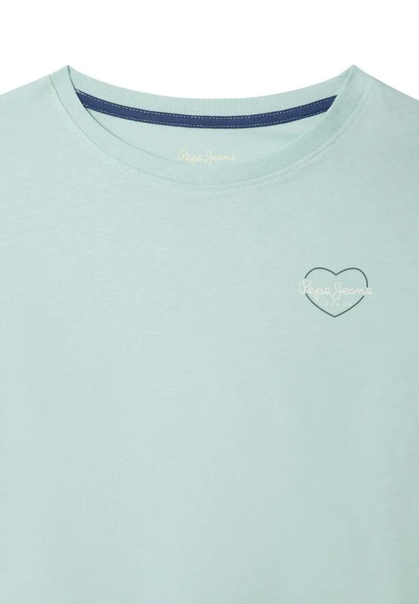 Базовая футболка джианы Pepe Jeans, Aqua Blue — фото 3