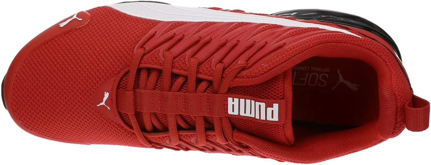 Мужские тренировочные кроссовки Puma 37960116, белый/красный — фото 2