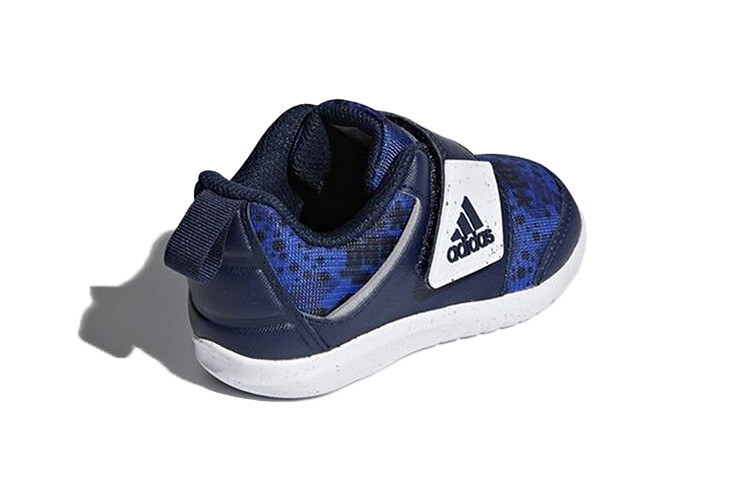 Кроссовки adidas Toddler Shoes TD Low-top White/Royal Blue/Fern Green — фото 4