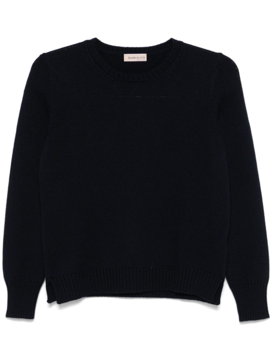 

Blanca Vita свитер из натуральной шерсти, синий