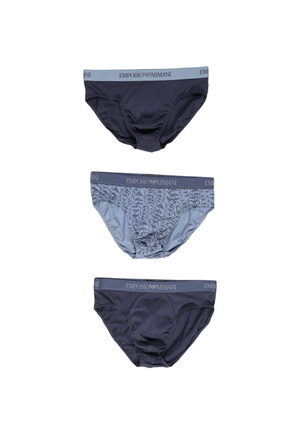 

Трусы мужские Emporio armani underwear брифы 3 пары, мультиколор