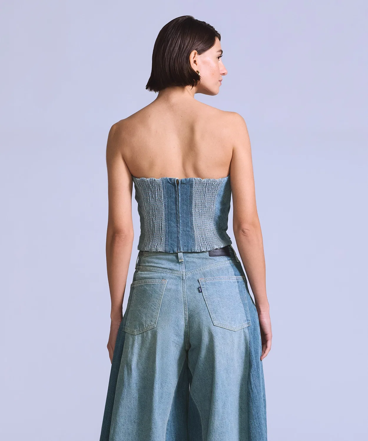 Жилет Levi's BLUETAB ROPER, джинсовый, тёмно-синий — фото 2