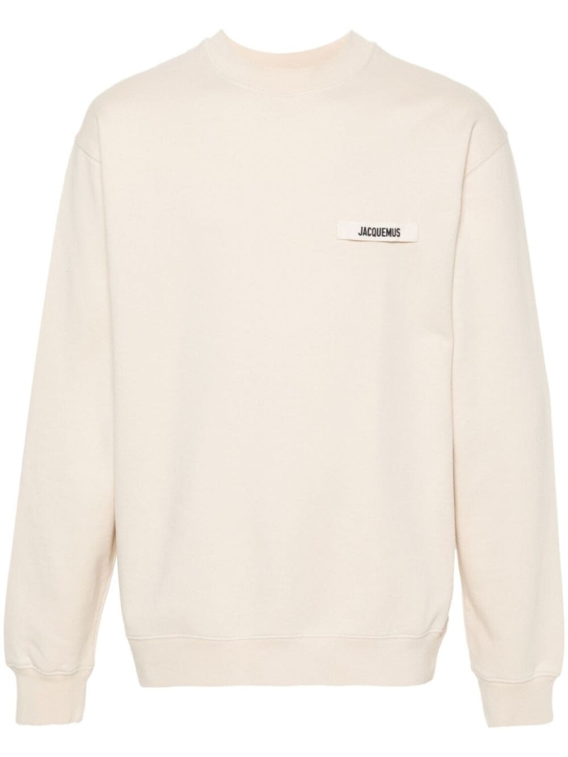 

Jacquemus топ Le Sweatshirt Gros Grain, нейтральный цвет