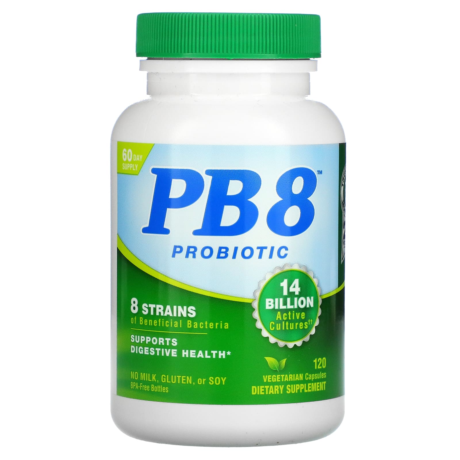 

Nutrition Now PB8 пробиотический ацидофилус для жизни 120 капсул в растительной оболочке