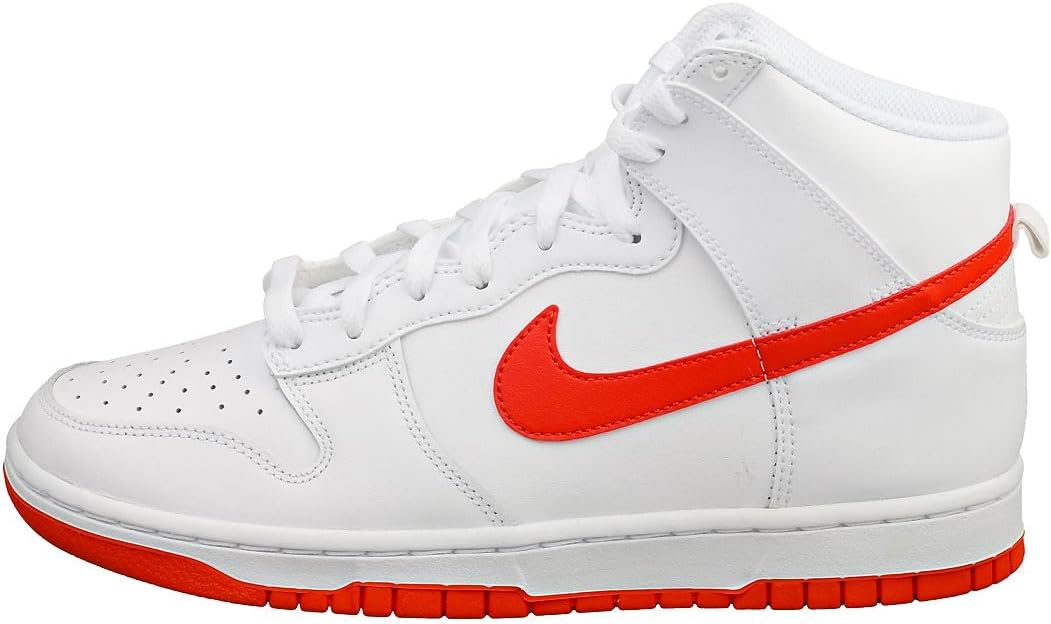 Кроссовки для бега Nike мужские и женские, White Picante Red White — фото 4