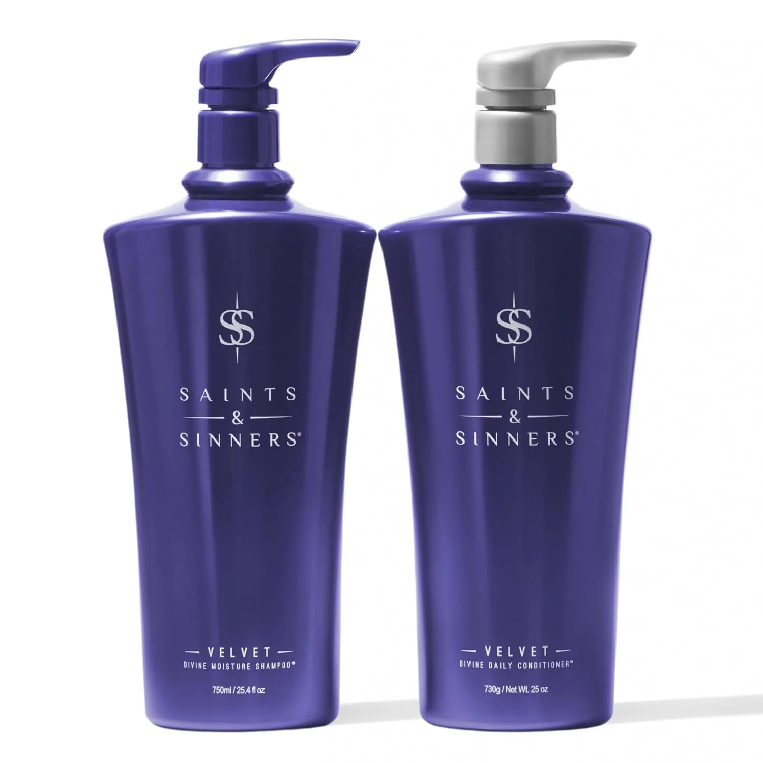 Saints & Sinners Velvet Duo (750 мл) для сухих, поврежденных и окрашенных волос