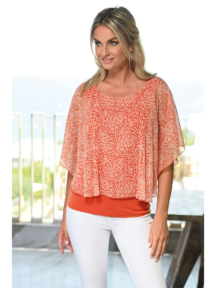 

Блуза Bleu d'Azur Terracotta, оранжевый