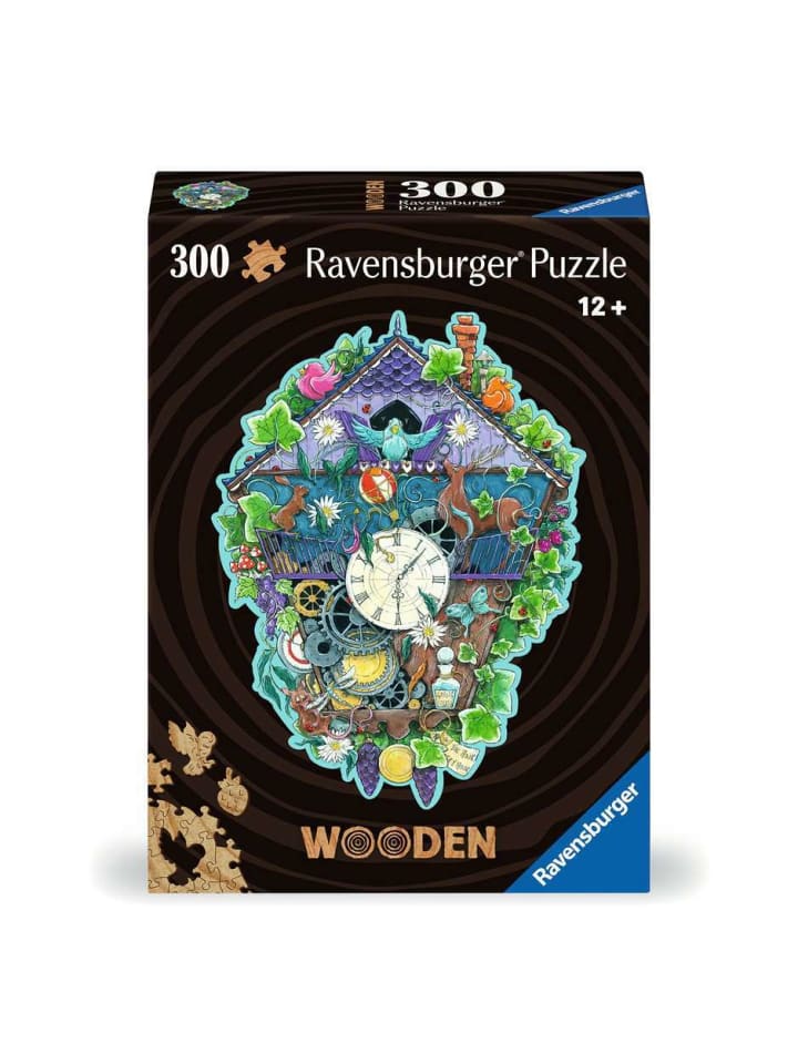

Пазл Ravensburger из 300 деталей, часы с кукушкой, в различных цветах