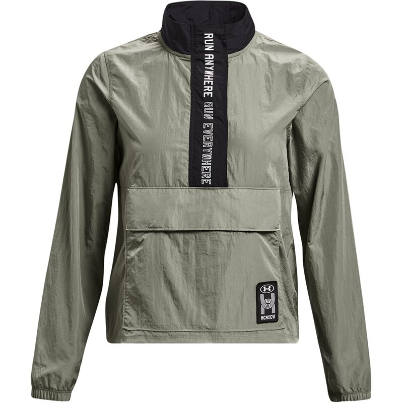 

Толстовка UA Run Everywhere Layer Under Armour, зеленый