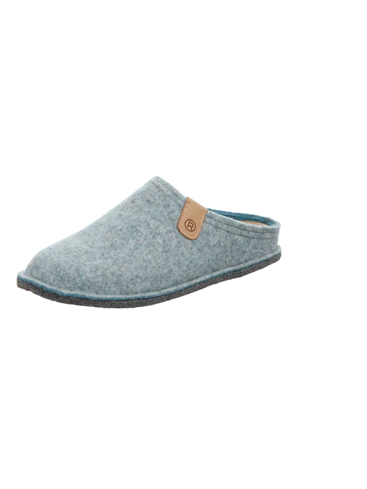 Тапочки ROHDE Winter Pantoffel Textil Lucca D, цвет baltic