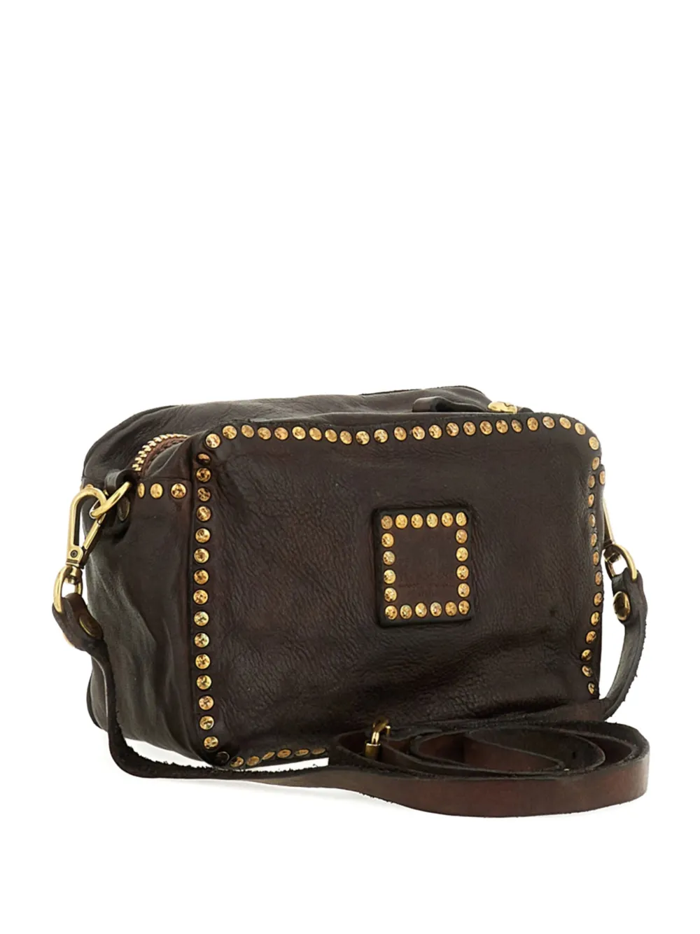 

Декорированная сумка на плечо Campomaggi, коричневый