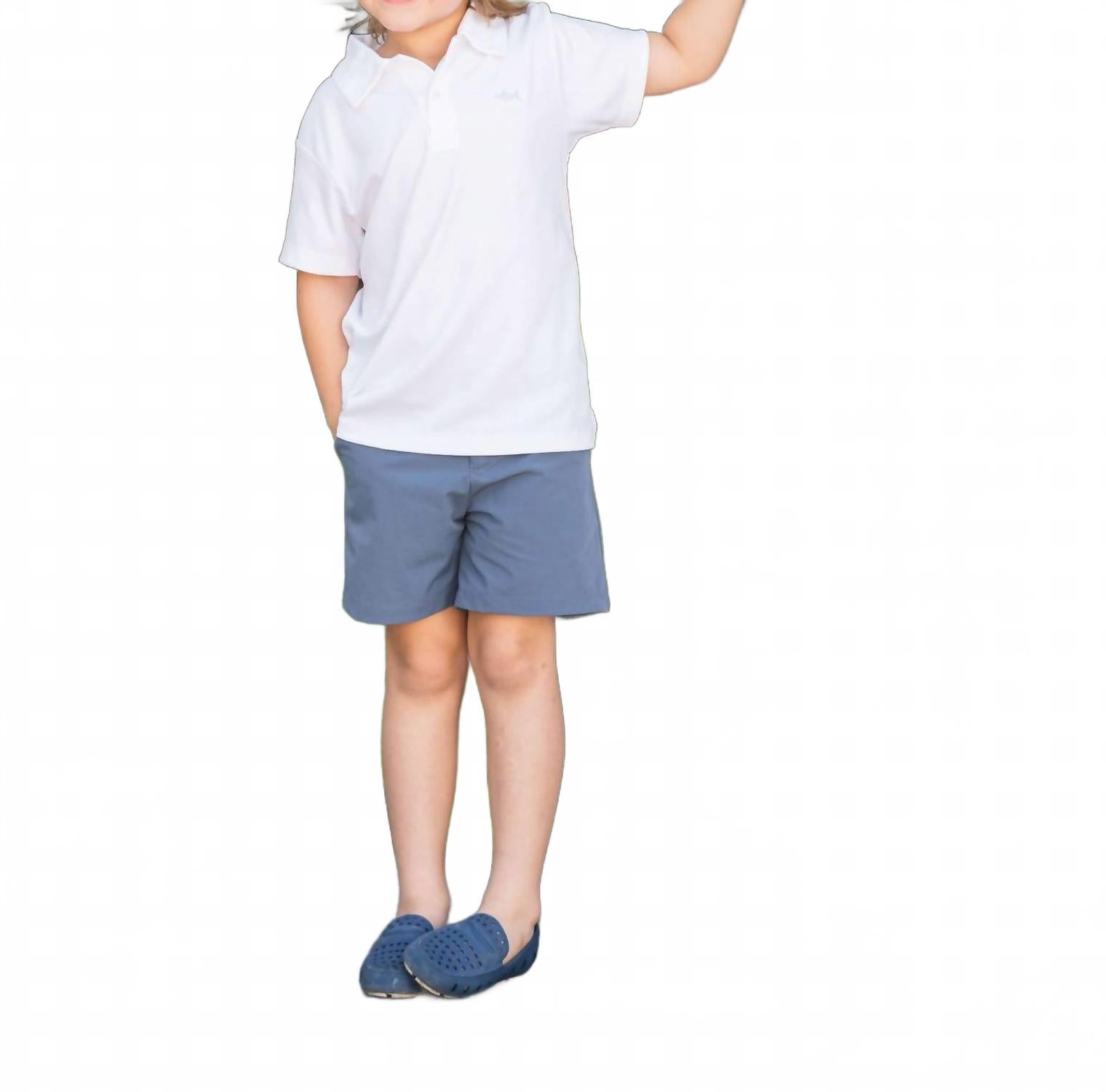 

Saltwater Boys Co. Шорты Palmer Performance синего цвета