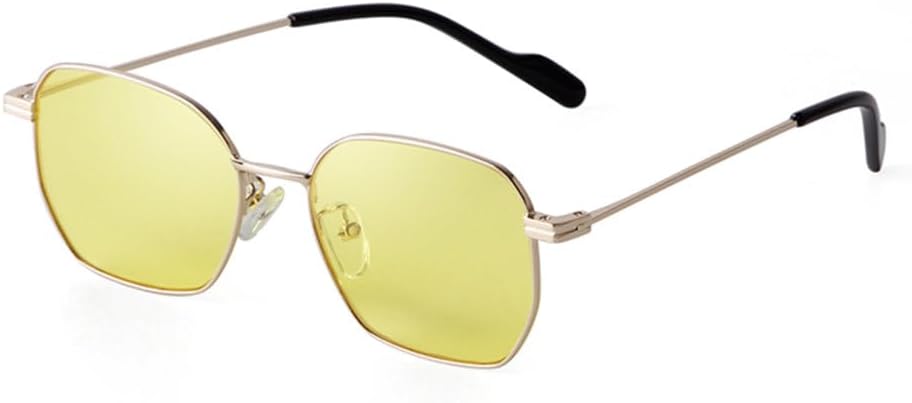 

Женские квадратные солнцезащитные очки 2027 года в металлической оправе, стиль стимпанк, мужские очки для вождения на открытом воздухе с защитой от УФ-излучения UV400 MTZJH, C2