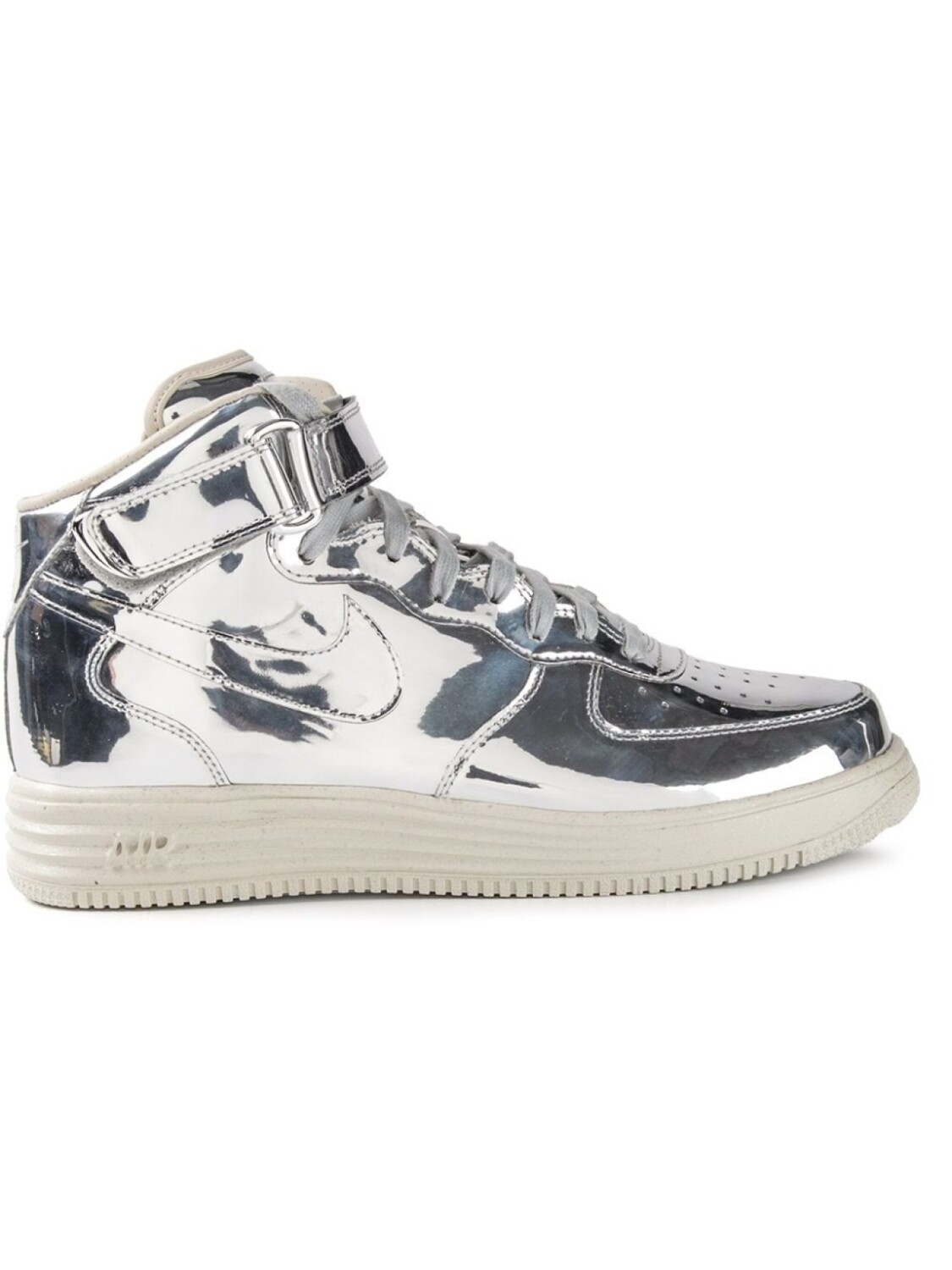 

Кроссовки 'Air Force 1' Nike, металлик