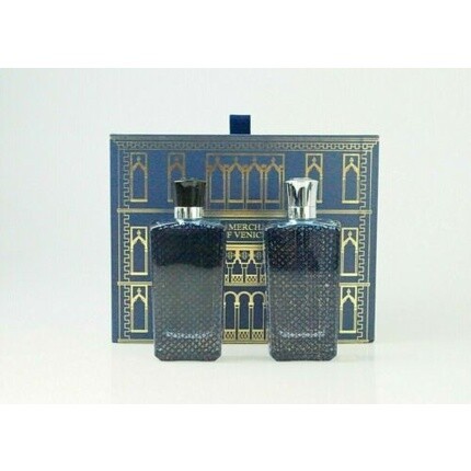Парфюмерный набор для мужчин The Merchant of Venice Venetian Blue Set EDP and Aftershave 200ml — фото 4