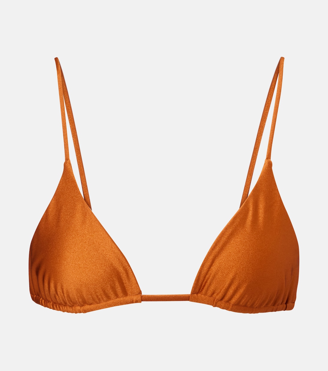 

Через верх бикини Jade Swim, Bronze Sheen