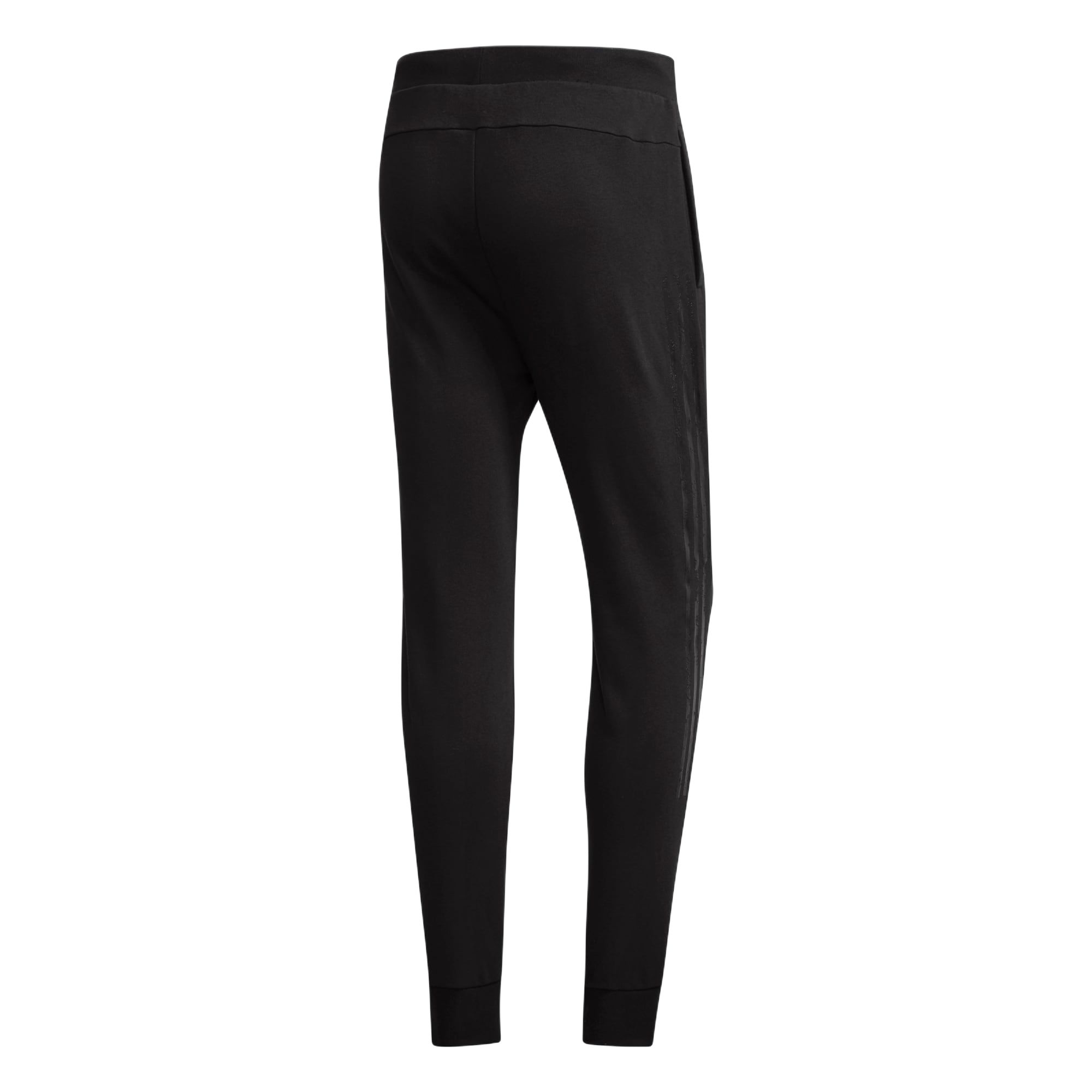 Adidas Neo Трикотажные спортивные брюки мужские черные — фото 3