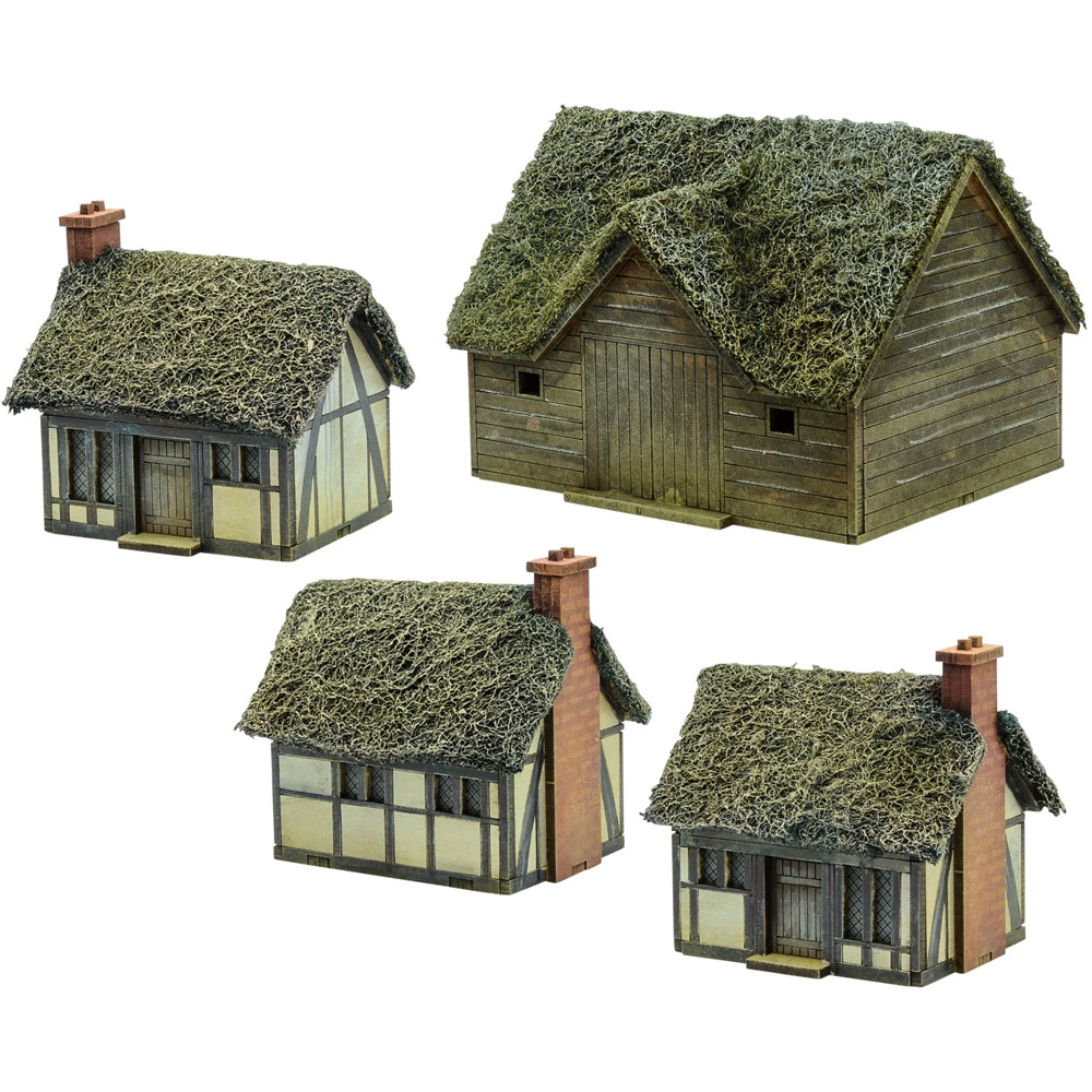 

Миниатюра Warlord Games Pike & Shotte Epic Battles: Thatched Hamlet Scenery Pack