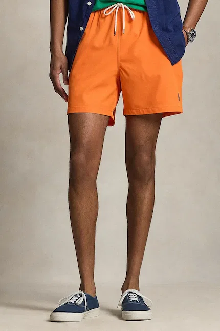 Плавательные шорты гладкие Polo Ralph Lauren, оранжевый