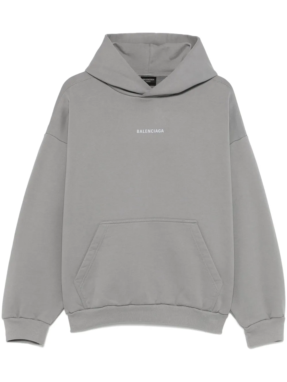 

Худи с логотипом BALENCIAGA, серый