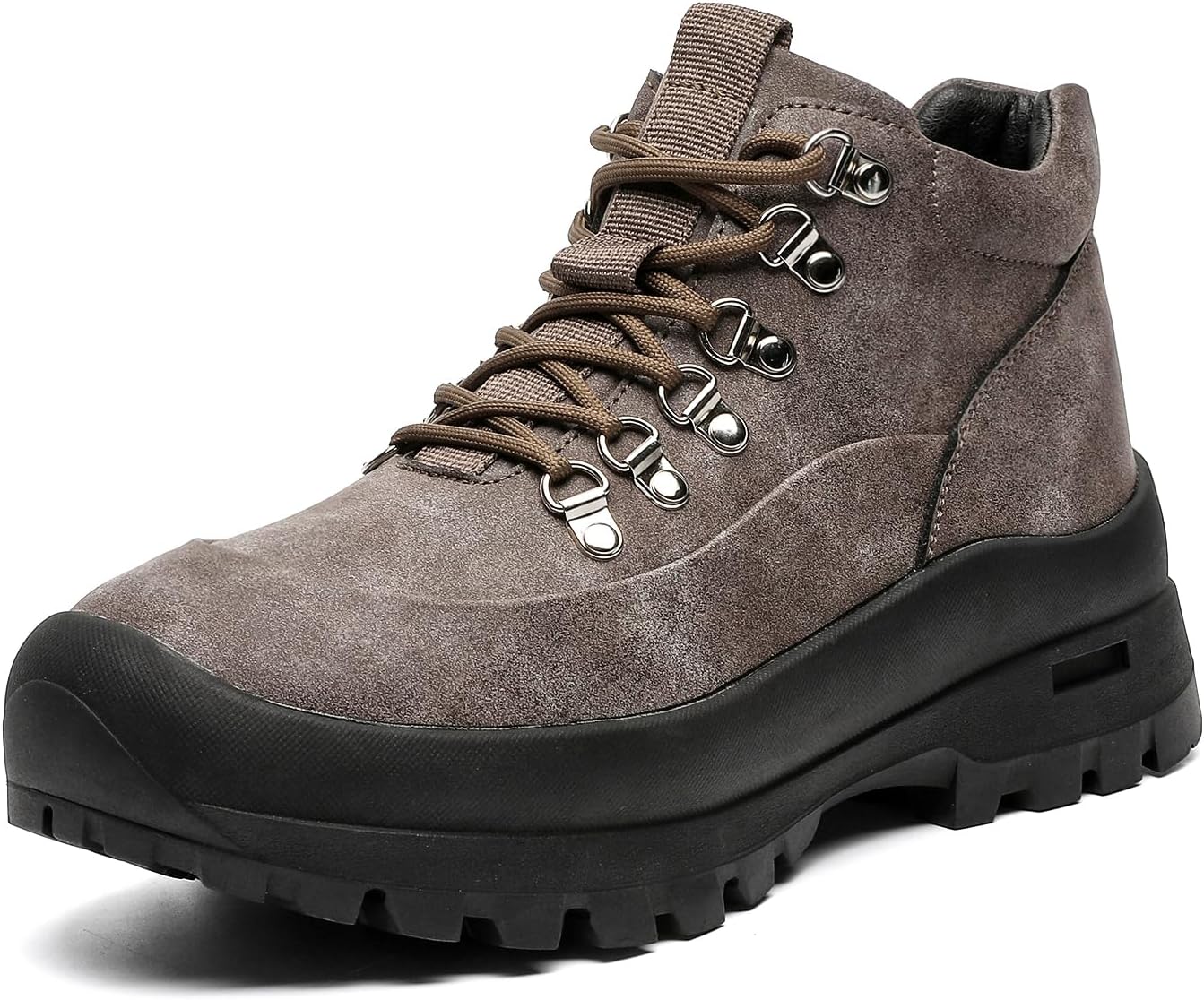 

Мужские легкие походные кроссовки ZHOUPULP с противоскользящей подошвой для ходьбы, трекинга и туризма на природе, серый