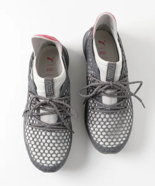 Мужские кроссовки PUMA IGNITE NETFIT серые — фото 4