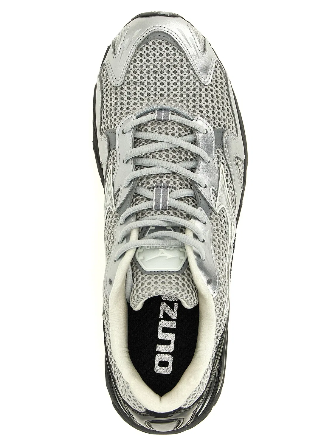 Кроссовки Wave Rider 10 Mizuno, серебряный — фото 4