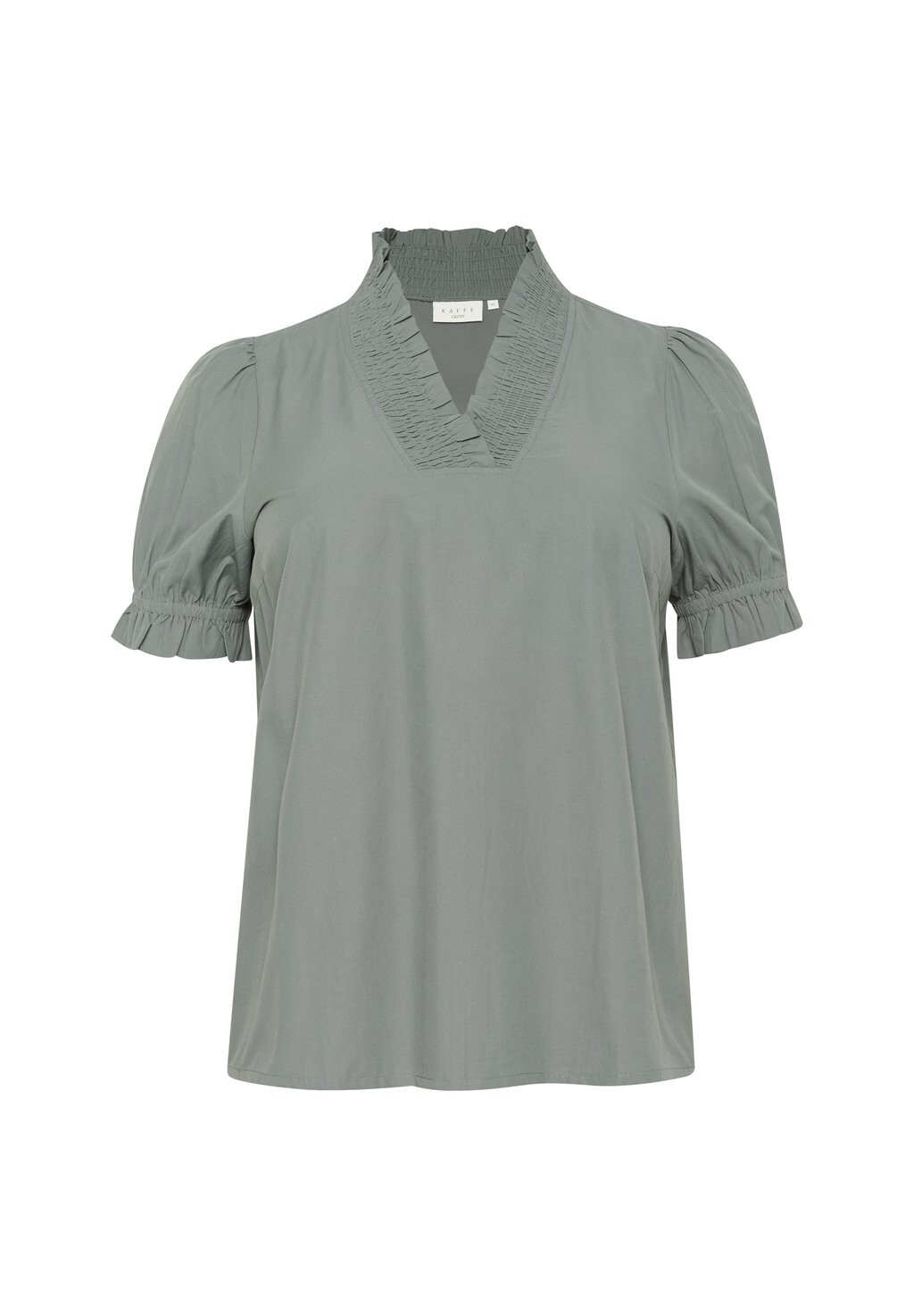 

Блуза SHORT SLEEVE Kaffe Curve, серый
