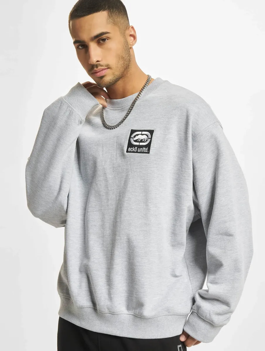 

Эко Unltd. Свитер с круглым вырезом " Ecko Unltd. Херрен Эко Unltd. Молодой Крюнек ", серый