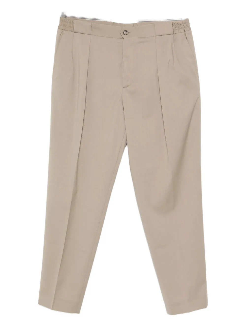 

Брюки прямого кроя со складками Manuel Ritz, нейтральный