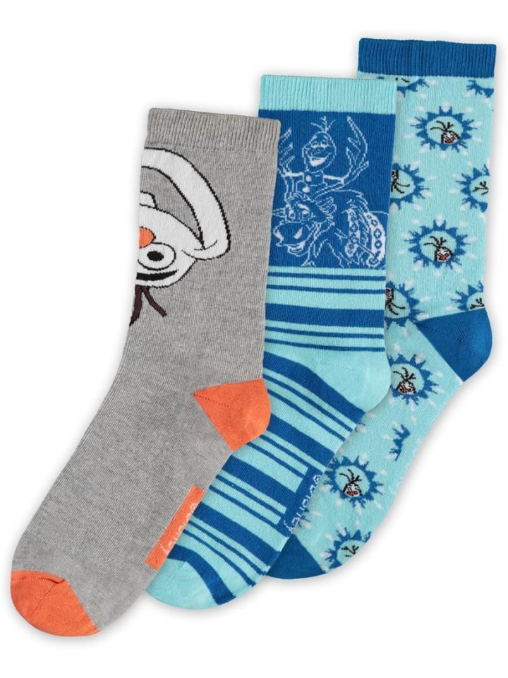 

Носки Disney - Olaf - Crew Socks (3Pack) FROZEN, разноцветный