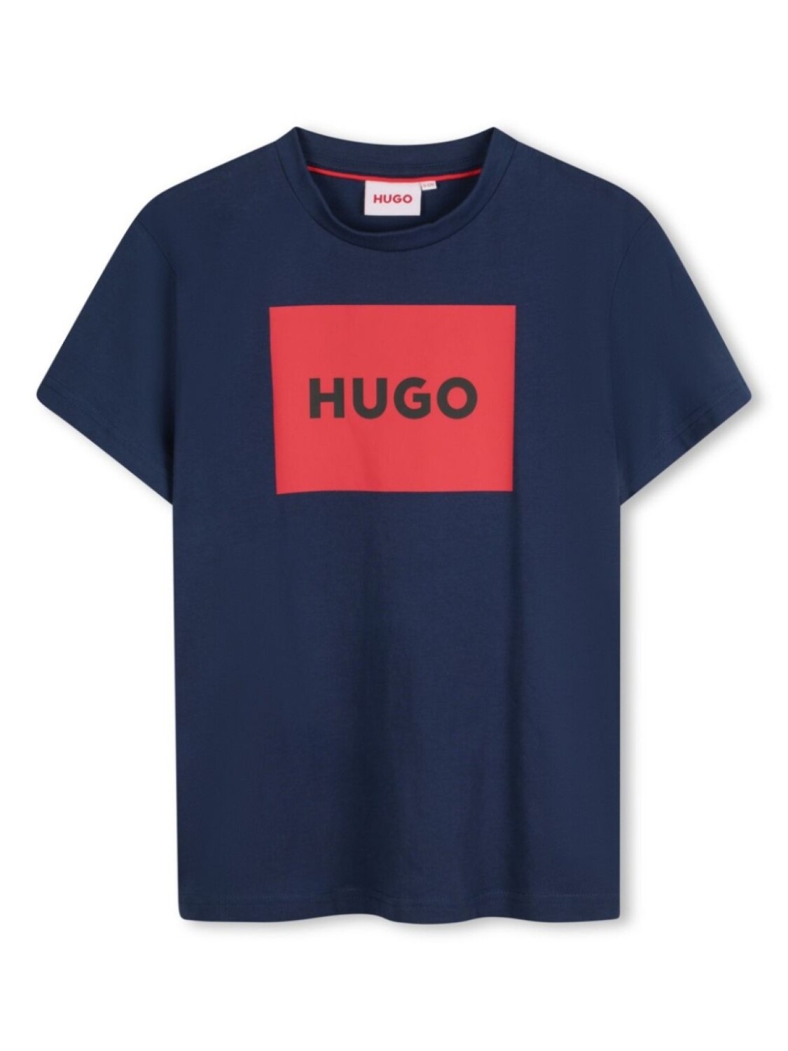 

HUGO KIDS футболка с логотипом, синий