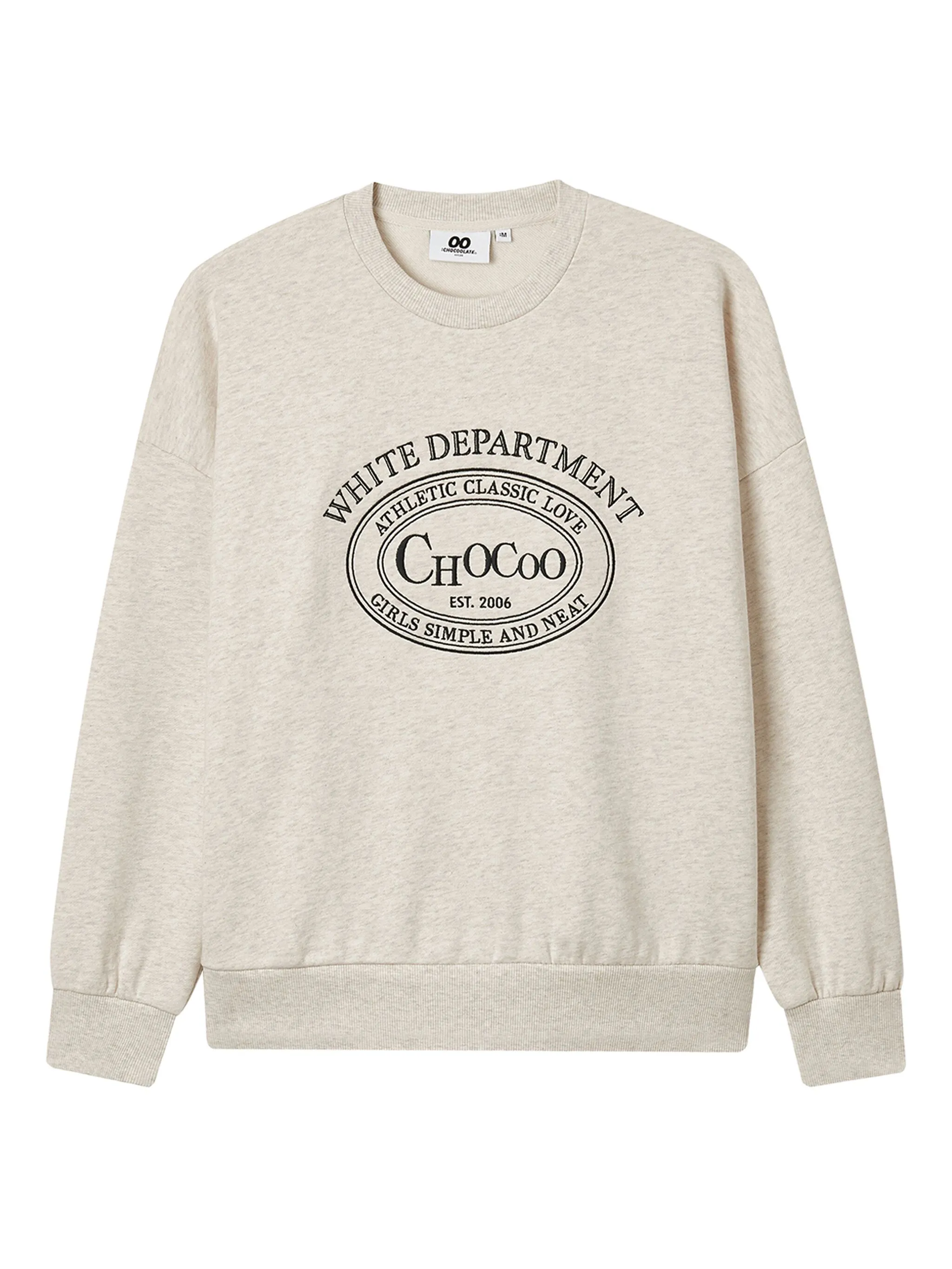 

Толстовка с логотипом Chocoolate, серый