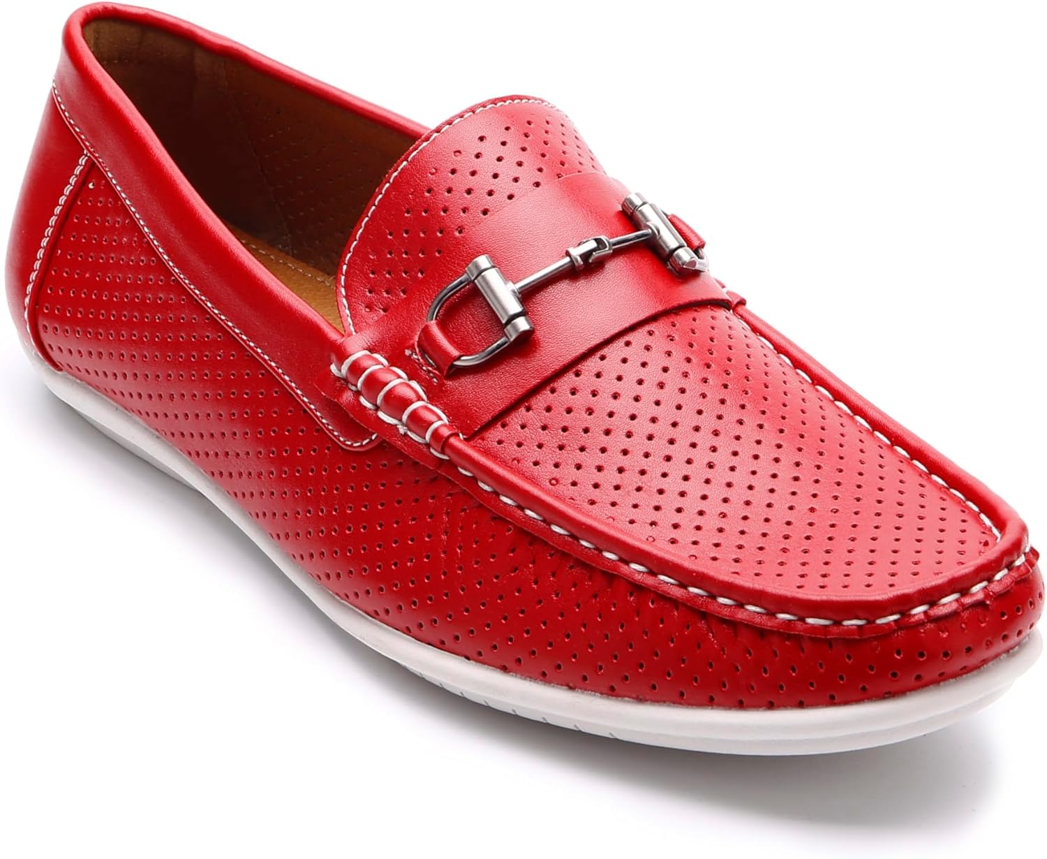 

Мужские повседневные лоферы Aston Marc, легкие и стильные, для офиса, путешествий и свободного времени, красный